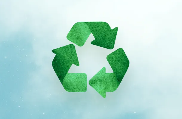 Recycling arrow icon